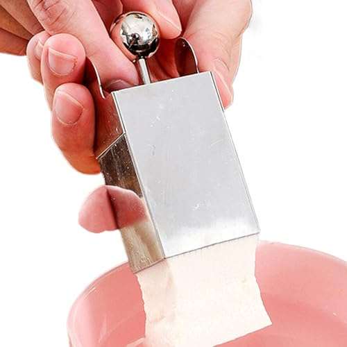 Yonuaret Tagliaverdure - Tritatore Di Verdure In Acciaio Inossidabile | Tritatutto Manuale per Soia e Alimenti per Cucina Preparazione,Per Ristorante Scuola Di Cucina Casa