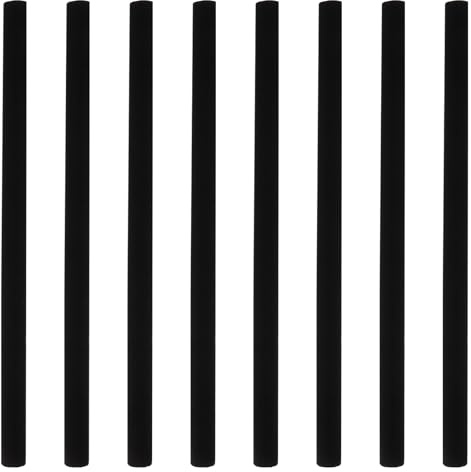 Divisores Ajustables para Joyero 8 Piezas 30 Cm X 1,5 Cm, Insertos Extraíbles de Bandeja Organizadora para Cajones de Joyas, Separadores Negros para Anillos, Collares y
