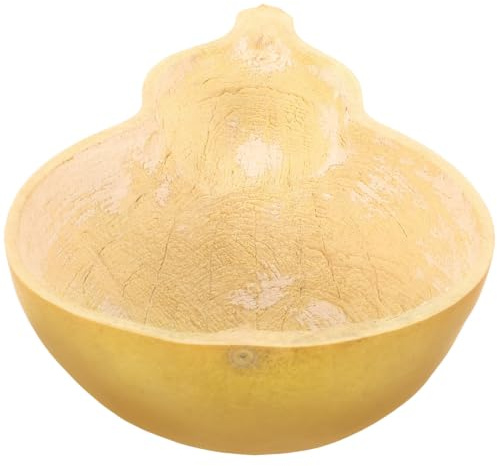 Artibetter Louche À Eau En Gourde Louche À Gourde En Bois Couleur Chocolat Manche Ergonomique Pour Maison Spa Jardin Et Cuisine 25.00 × 15.00 × 7.50 Cm 1 PièCe