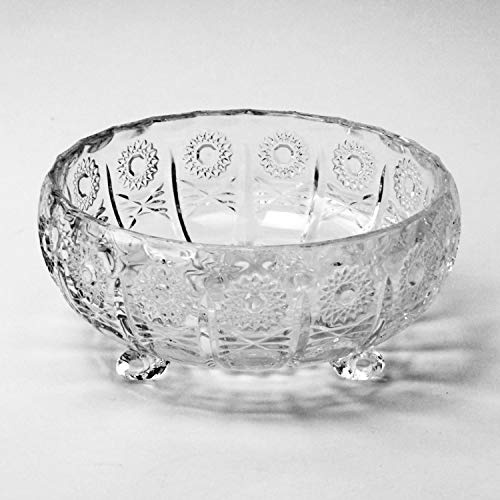 Irena Glasschüssel Obstschüssel Salatschüssel 'Dresden' Qualitätsglas Ø19xH9cm