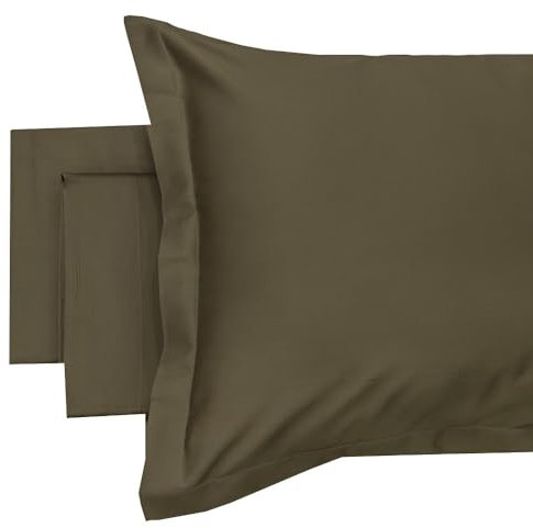Somma - THE JEWEL COMPLETO LETTO MATRIMONIALE IN RASO SATIN TINTA UNITA Disponibile in più varianti - 1131539 - MARRONE