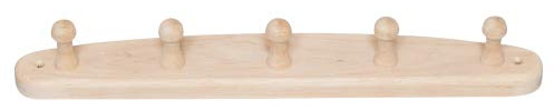 Finnsa Handtuchhalter aus Erle Holzleiste Bademantel Leiste Haken Sauna 8802
