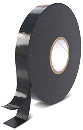 Rietlow® Doppelseitiges Klebeband Extra Stark - Universal Montageband aus widerstandsfähigem PE-Schaum - Spiegelklebeband - Schaumband - Schwarzes beidseitiges Klebeband (20mm x 10m)