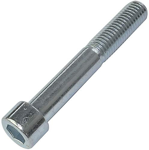 AERZETIX - C47736 - Satz von 10 stück - bolzen innensechskantschrauben M12x80 - mit innensechskantkopf - Ø12x80mm - DIN 912 - klasse 8.8 - verzinktem stahl - heimwerken - montagewerkzeug eisenwaren