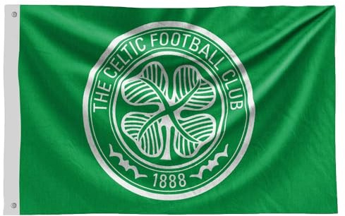 Celtic FC Core Crest Flag 5 x 3