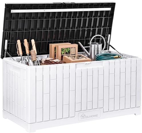 YITAHOME 120 Gallon Outdoor Storage Deck Box