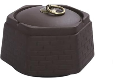 Winddichte Aschenbecher Tischaschenbecher, Keramik-Aschenbecher for Zigaretten, winddichter Aschenbecher for den Außenbereich, Innenbereich, Vintage-Aschenbecher for Heim- und Bürodekoration Tischasch