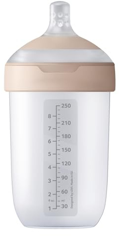 Difrax LOVI Biberon Mammafeel - 250 ml - Tétine Dynamique