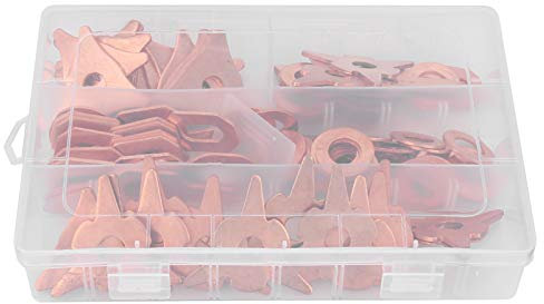 Karosserie-Reparaturwerkzeuge Dellen 20 × 13 × 4, 110 Stück, Dellenzieher, rund, für Karosserieschweißen, Reparaturwerkzeug-Set, Auto-Dellenreparaturwerkzeug, Karosseriehammer