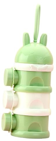 Milchpulverspender Behälter für Milchpulverspender Aufbewahrungsbox für Babynahrung 3 Schichten Milchdose Tragbare Milchbehälter I
