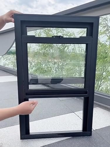 Fenster Window Kellerfenster Schiebefenster Große Vertikale Schiebefenster 100 90 80 60 50 40 CM, Transparente Aluminium Lüftungsersatzfenster Für Schuppen, Hühnerställe, Gewächshäuser Und Restaurants
