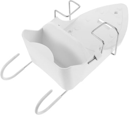 PRETYZOOM Iron Stand Wall Hanger for Electric Irons Ironing Board Storage Shelf Home Bathroom Use Rack