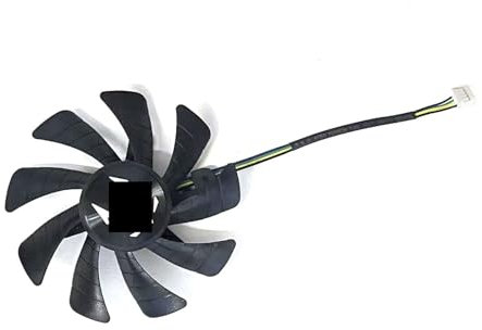QKFTCSDW Enfriador GPU GA92S2U de 85MM, 4 Pines, CC 12V, 0,46A, Compatible con Ventilador de refrigeración de Tarjeta gráfica GTX 1650 OC GDDR6