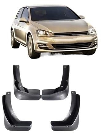 HPZPRPCEW Für VW Für Golf 7 Mk7 VII 5G 2013 2014 2015 2016 2017 2018 2019 Schmutzfänger Für Vorne Und Hinten Kotflügel Spritzschutz(Vor dem Facelift)