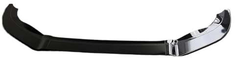 Spoiler Delantero para VW para Golf 6 MK6 R R20 2008-2013 Kit Carrocería con Difusor Labio Y Divisor Parachoques Delantero Protector Alerón Reequipamiento Alerón Frontal(Gloss Black)