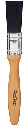 ProDec 1 inch Craftsman Trade Professional Mixed Bristle Paint Brush | for a Smooth Finish Painting with Emulsion, Gloss and Satin Paints on Walls, Ceilings, Wood and Metal, 1 25mm