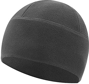 axy Fleece Mütze Wintermütze Laufmütze Fahrradmütze Sport Radmütze für Herren und Damen Helm Unterziehmütze Winddicht Thermo Radsport Radfahren Laufen MUHE3