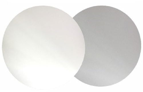 BrandNewCake® Base para Tartas Redonda Ø 28cm Blanco/Plata - Set de 10 Soportes de Cartón para Tartas