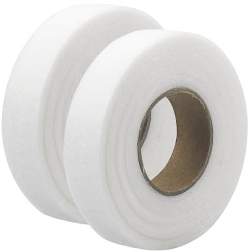 Ehuihuan Kein Nähen Saumband Nahtband Spleißen Saumband zum Aufbügeln Saumband zum Aufbügeln Waschfest Saumband zum Aufbügeln 45m Bügelband Saumband von Stoff, Vorhang, Gardinen, Hosen