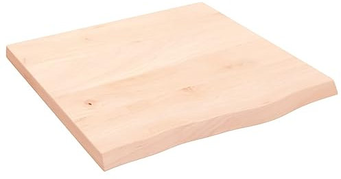 Schreibtischplatte Werkbankplatte DIY Stabile Bürotischplatte Tischplatte Werkbankplatte Echtholz-Furnier, Perfekt für höhenverstellbare Schreibtische, 60x60x(2-4) cm