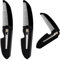 Confezione da 3 pettini per barba pieghevoli, baffi pettine piccolo tascabile pettine per baffi pettine per capelli portatile, per Cura e Pettinatura di Barba, Pettine Pieghevole Da Viaggio