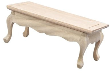 ibasenice Miniature Wooden Table Model Für Dekorative Möbel Für Miniaturhäuser Für -projekte Und Fotorequisiten Maßstab Handwerkskunst