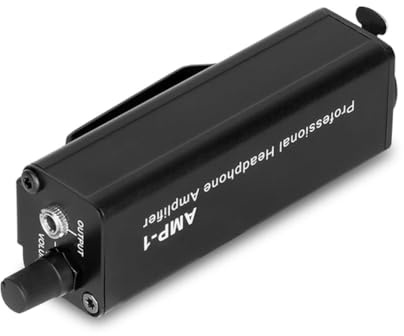 Glayent Amplificatore per monitor in-ear Amplificatore per cuffie portatile Convertitore auricolare Converte