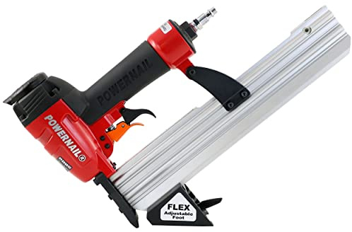 Powernail 1845F Pneumatic Trigger-Pull 18 Gauge Flooring Stapler for Engineered and Laminate