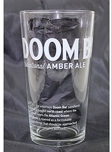 Sharp's Brewery Branded Doom Bar Pint Glass