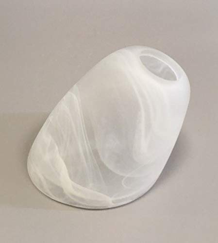 E14 alabasterfarbig Schutenglas Ersatzglas Tischleuchte Ersatzschirm Lampenglas Strahler Lampenschirm
