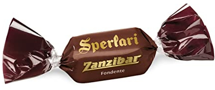 Sperlari - Nougats Zanzibar au Chocolat Noir De 1 Kg, Sans Gluten
