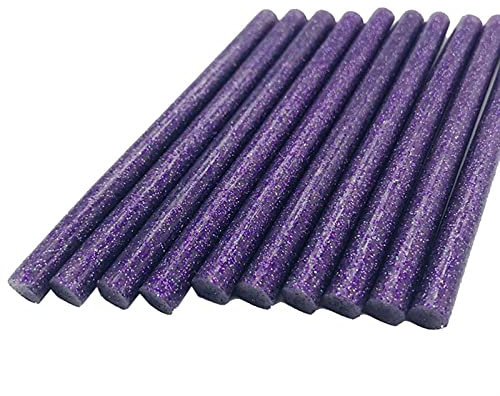 HNGM Klebesticks Puple Farbe Heisse MELMENKLEINE Sticks 7mm für Klebstoffpistole Hohe Viskositätsklebstoff Reparaturwerkzeug DIY. Kunsthandwerk Handwerkzeug