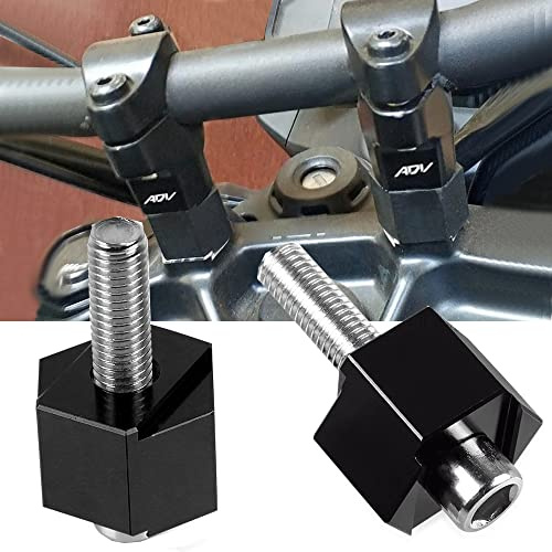 790 890 Adventure Moto Lenkergriffe Riser für Lenker 28 mm 1 1/8 CNC HandleBar Fat Bar Riser Mount für 790 Adventure/R/S 2018-2023 890 Adventure/R 2020 2021 2022 2023-Schwarz | Für K&T-M 90 ADV R 2020-2023 790 ADV R S 2018-2023 Schwarz