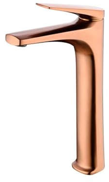 IMEX BDD055-3ORC DELOS Monomando Lavabo Alto Oro Rosa Cepillado