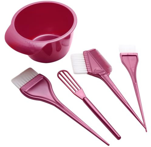 MAGICLULU 2 Sets Haarfärbemittel Schüssel Haarfärbecreme Rührer Kit Pinsel Für Frisuren Kurz Lockig Glatt