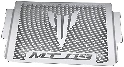 iFutniew Protezione della copertura della griglia del radiatore del motore per MT09 MT-09 2021 2022 Argento