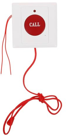 ZONADAH Pulsante di emergenza cablato, interruttore fuoco, pannello 86 scatole, stile corda, pulsante antipanico, sistema di allarme, pulsante di allarme manuale, interruttore antincendio, utilizzato