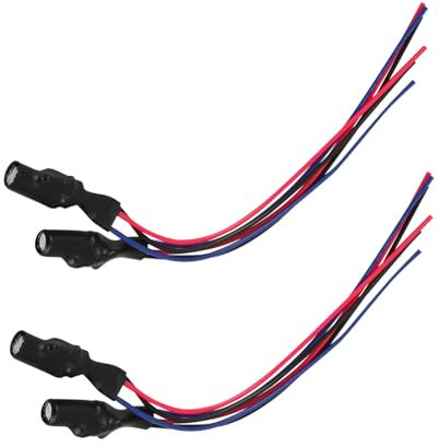 LALADEFIEE 4 Stück Auto Rückfahrkamerafilter Kabel Gleichrichter Kondensator Kunststoff Fahrzeugkamerafilter Signalstabilisierung Für Rückfahrkamera Systeme
