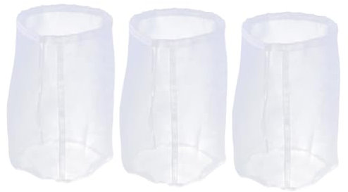 Amosfun 3pcs Opening Drawstring Straining Bag Reusable Kefir Strainer for Yogurt and Nut Milk Making