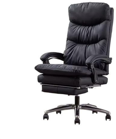 ULTRAWAVE Chair Ergonomic Computer Chair Household Boss Chair Reclining Office Chair Swivel Chair Comfortable Sedentary Gaming Lunch Break Seat Office Chair(A)