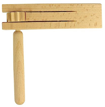Soundboard Educativa para niños, castañuelas de madera, mexicanos, Matraca, niños, percusión, madera, carraca