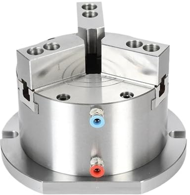 Mandrino for tornio verticale, mandrino pneumatico solido da 6 pollici a 3 griffe