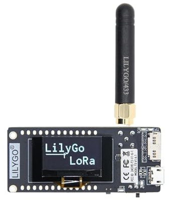 TTGO LoRa32 V2.1_1.6 Version 433/868/915Mhz ESP32 LoRa OLED 0.96 Inch SD Card Bluetooth WIFI Wireless Module ESP-32 SMA(SX1276 868MHz)
