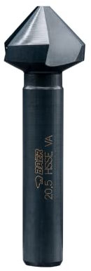 BAER HSSE-VAP 90° Kegelsenker 12,4 mm (für M 6) - für Edelstähle - Senkbohrer - Entgrater - Senker - Ansenker - Versenker