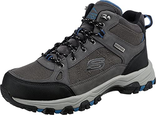 Skechers USA herr 204477 ankelstövel, Gry, 44 EU
