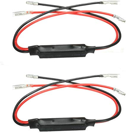 1 Paar Motorradblinker Blinker Licht Widerstände 12V 10W 10Ohm LED Licht Lastwiderstand Blinker