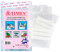 Pack 120 Bolsas 200 mm x 300 mm Herméticas Plástico Cierre Zip Transparentes con Banda Escritura | Aptas para Uso Alimentario y Congelación Muy Resistentes