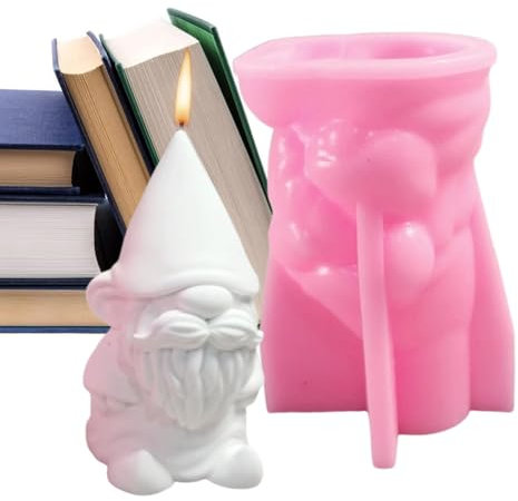 Christmas Resin Moulds, Christmas Epoxy Resin Moulds - Gnome Silicone Mould Christmas Resin Moulds | Silicone Mould for Garden Statues