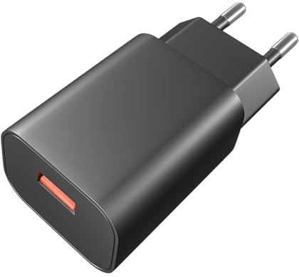 Powice 15W US B A Ladegerät, 5V/3A US B Ladegerät, US B Adapter, USB Netzteil, USB Geeignet für Mobiltelefone, Kopfhörer, Schreibtischlampen, Bluetooth Lautsprecher und Andere Kleingeräte