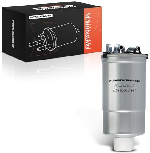 Frankberg Kraftstofffilter Diesel 6Q0127401 6Q0127400A | Kompatibel mit Polo 9A 9N, Fabia I Praktik 6Y5, Polo Stufenheck 9A2 9A4 9A6 9N2, Fabia I 6Y2, Fabia I Combi 6Y5, Cordoba 6L2